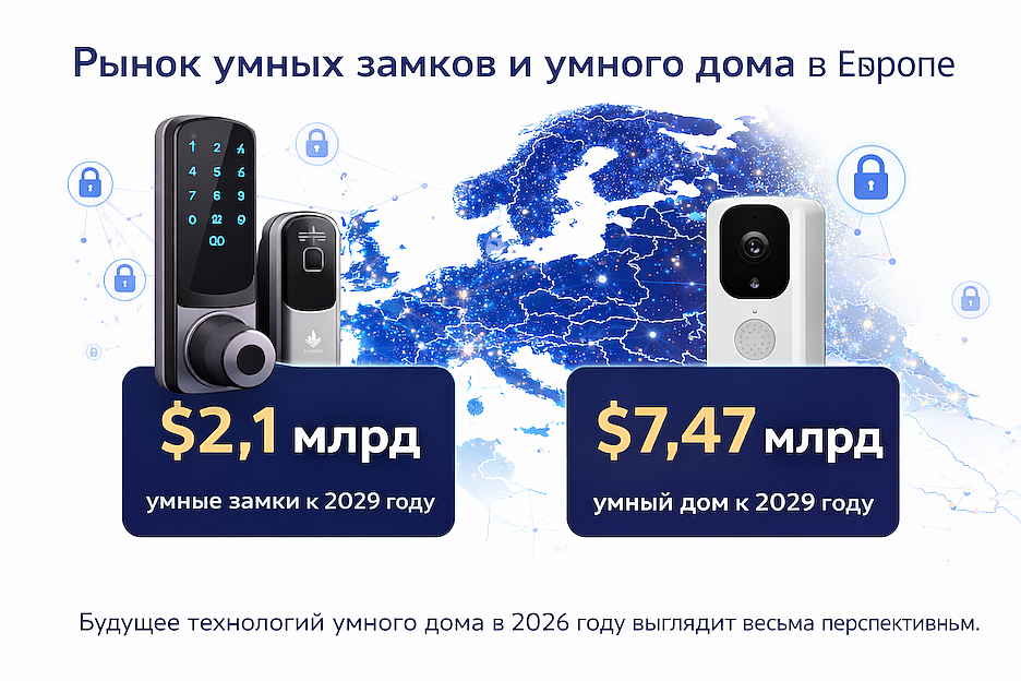 Тренды умного дома 2026: безопасность, Matter, ИИ и будущее Smart Home