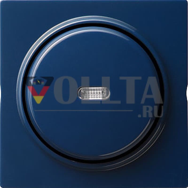 Gira 012046 S-Color кнопка, клавиша 10А, цвет: голубой, тон:глянец