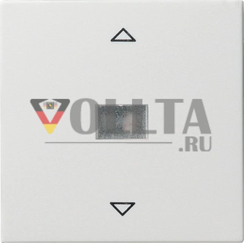 Gira 082003 System55 Жалюзи-Кнопка управления крышка, цвет:чисто белый, тон:глянец