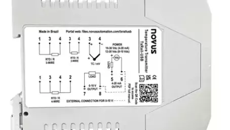 TxRail-USB — температурный преобразователь 4–20 мА и 0–10 В для DIN-рейки