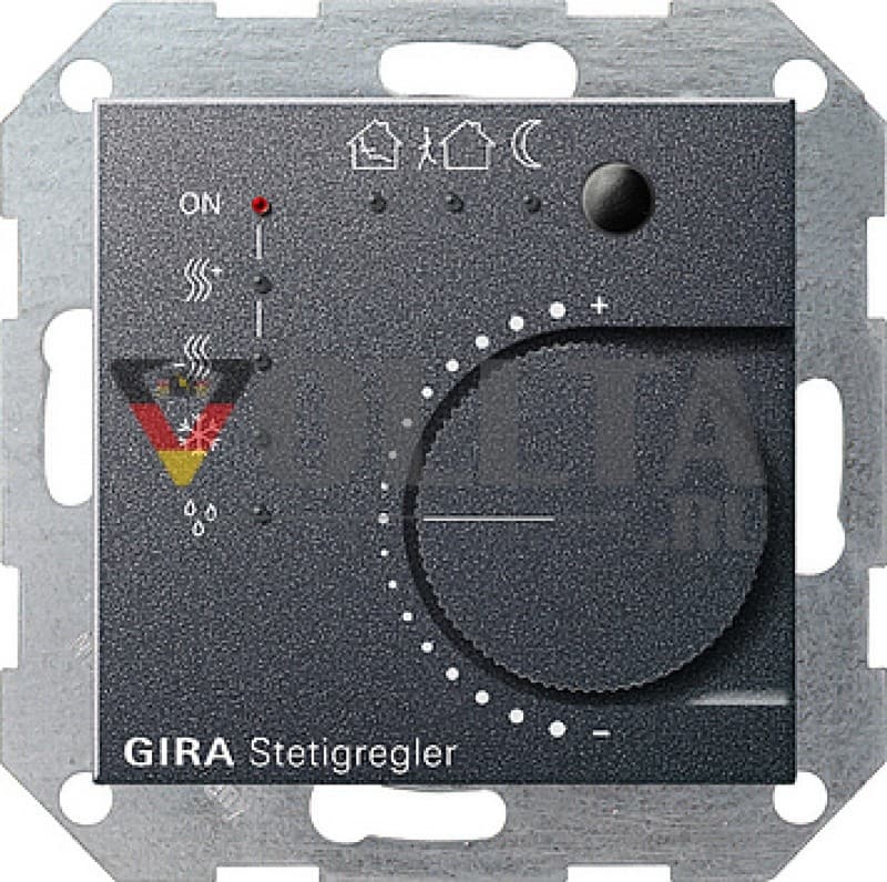 Gira 210028 System55 KNX регулятор с сопряжением цвет:антрацит