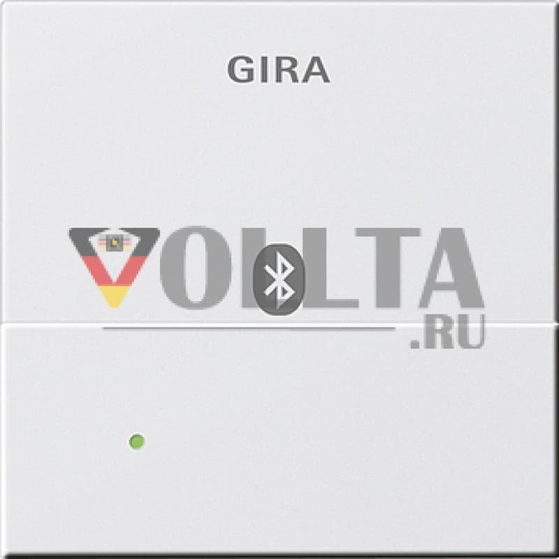 Gira 228703 System55 Apple Lightning (коннектор), насадка цвет:чисто белый, тон:глянец
