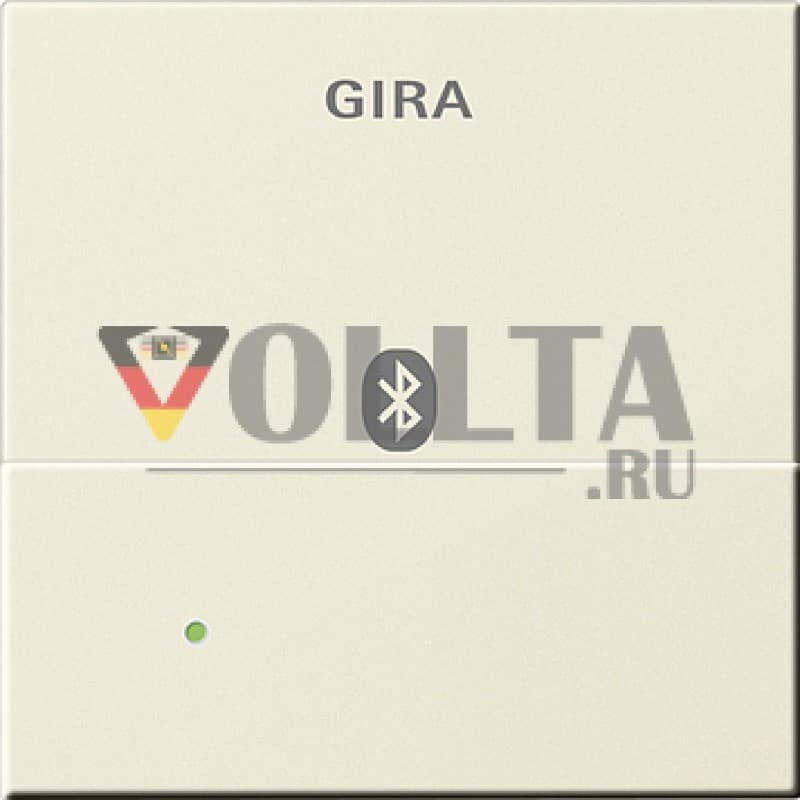 Gira 228501 System55 насадка USB Mikro-B для вставки док-станции, цвет: кремово-белый, тон:глянец