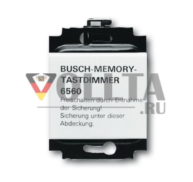 Busch-Jaeger 6560-101 Busch Диммер модульный с памятью, REG