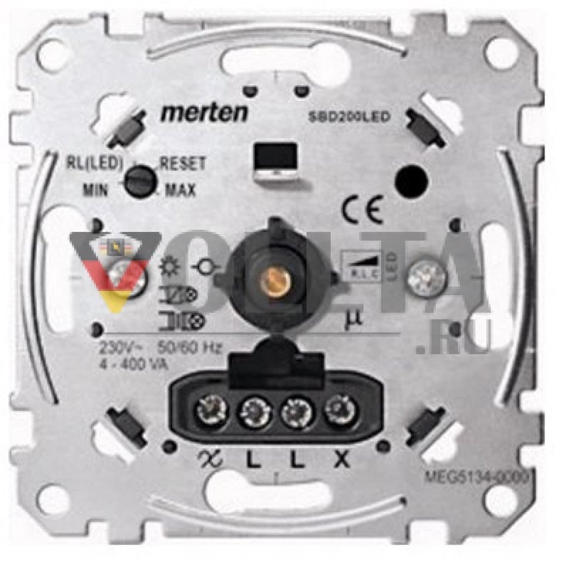Merten MEG5134-0000 универсальный, Диммер  LED
