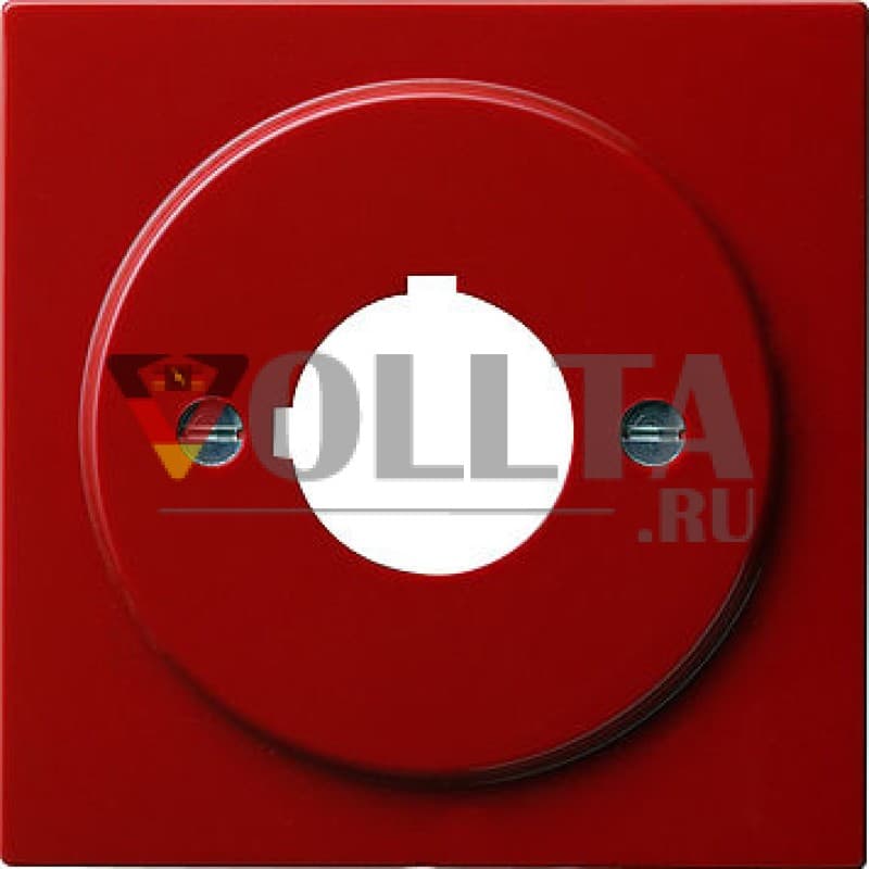 Gira 027243 S-Color Крышка для установки специальных изделий  цвет: красный, тон:глянец