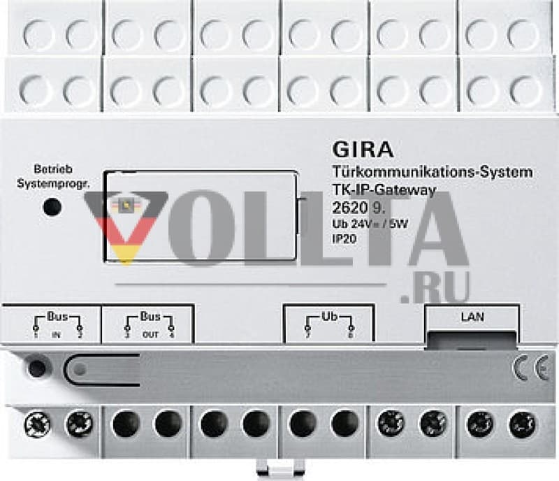 Gira 262097 TKS-IP-шлюз, 5 лицензий