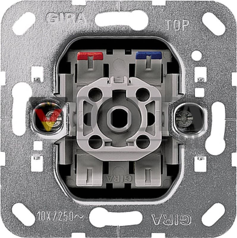 Gira 011600 балансирный контрольный выключатель  10А, универсальный, выключатель/переключатель, перекидной