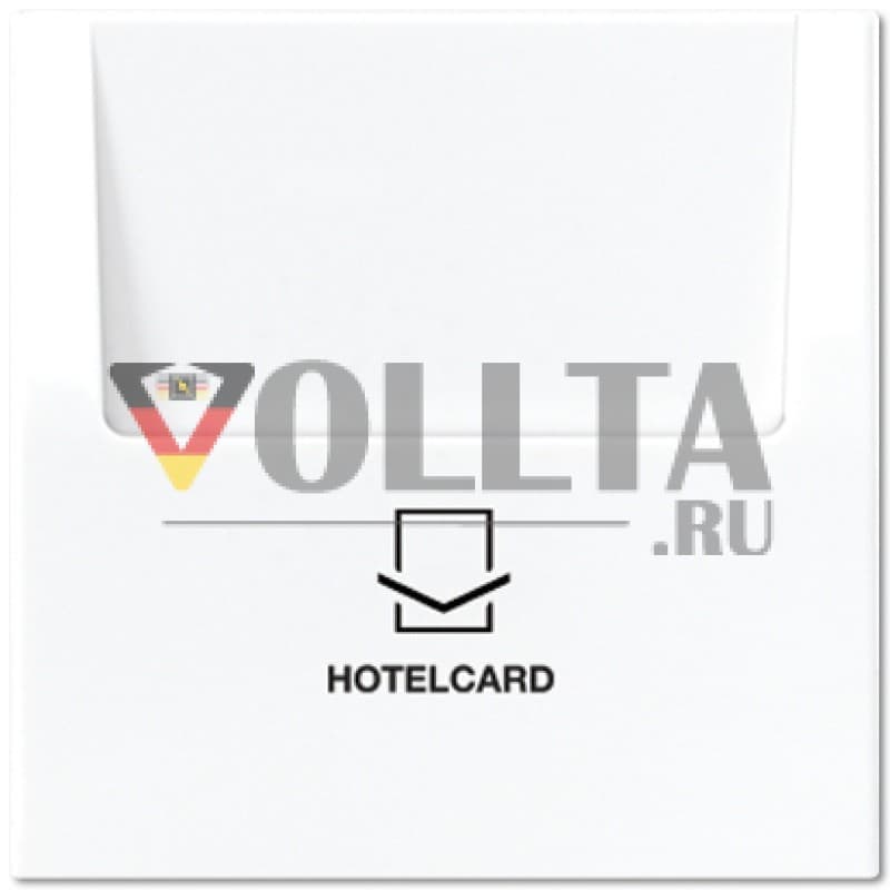 Jung LS590CARDWW LS990 Выключатель карточный для отелей выключатель крышка, цвет: альпийский белый
