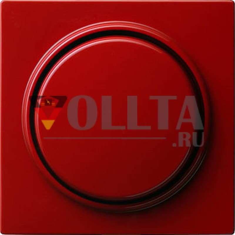 Gira 065043 S-Color Диммер  крышка, цвет: красный, тон:глянец